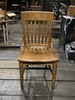 101.5 - Armless Wood Banker Chair