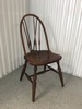 101.3 - Rounded Spindle Back Chair, fragile 