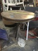 Table, rustic wooden cafe table