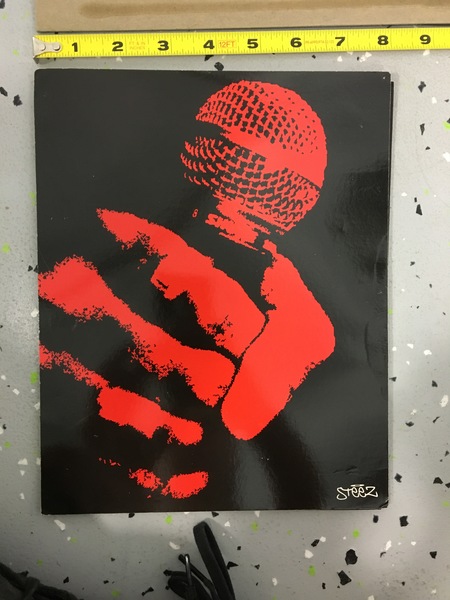 Microphone Painting