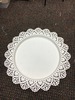 White lace decorative tray