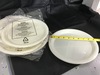 Small white plates
