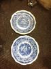 Blue China (set of two plates)