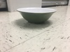 Green and White Tin Bowl