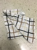 Grid pattern dish towel