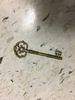 Key, Fancy gold skeleton key