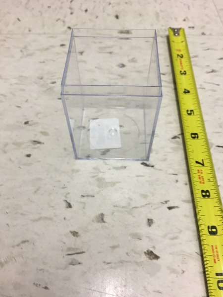Small clear plasticbox