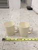 Set of plastic coffee mugs
