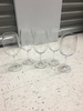 Set of acrylic wine glasses