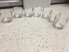 Set of acrylic rock glasses