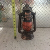 Battery powered orange gas lantern
