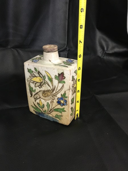 Floral design vase