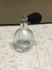 Clear spray perfume bottle