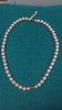 Pale Pink Pearl Necklace 