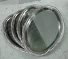 Oval Silver Serving Trays