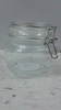 Glass Jar With Clasp
