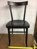 101.4 - Black Wooden Chairs