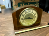 Wooden table clock