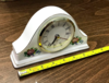 White table clock (wide)