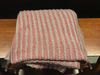 Pink Striped Throw