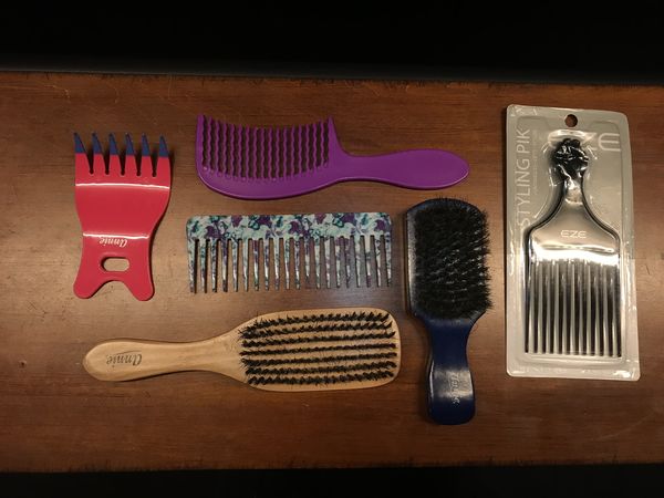 Assortment of Brushes and Combs