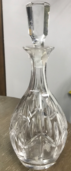 Clear Glass Bottle 