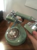 Green Rotary Phone