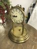 Antique Gold Metal Clock 