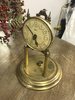 Antique Gold Metal Clock.