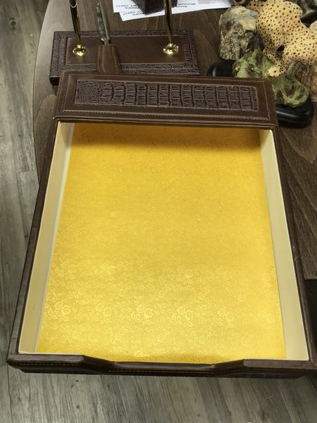 Leather Paper Tray