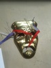 Gold Tragedy Mask