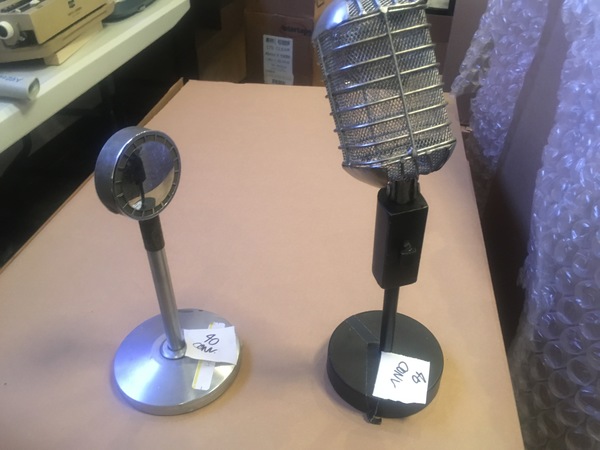 Old Desk Microphones