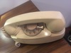 White Rotary Phone