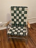 103.3 - Green Vintage Beach Chair 