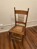 101.2 Cane Seat Spindle Back Dining Chair 