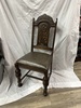 101.10 - Carved Back Chair 